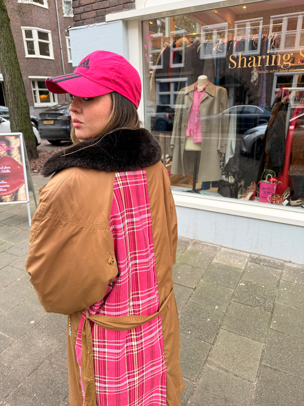 Upcycled Trenchcoat Brandnew x Sharing Stories maat L/XL