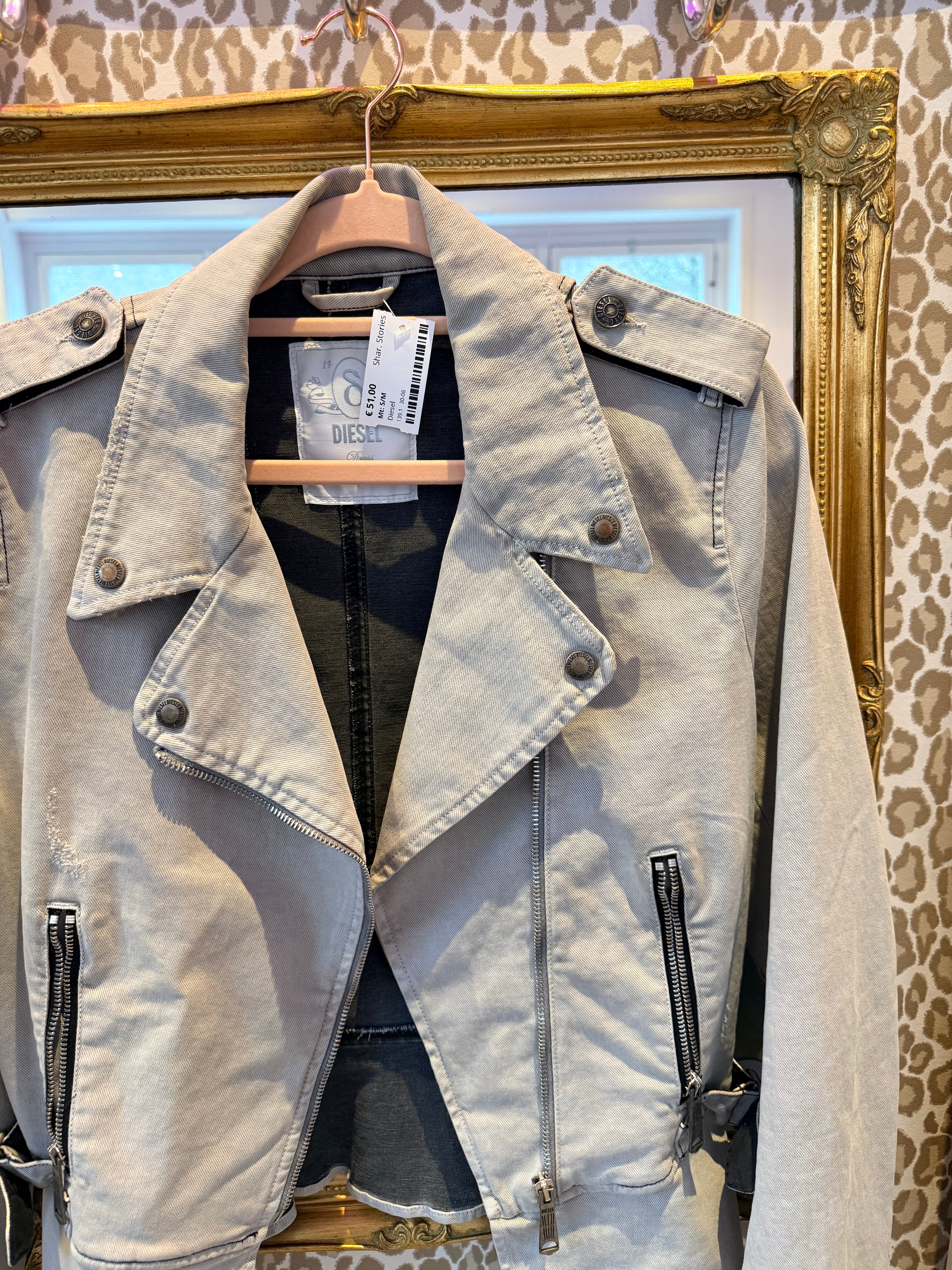 Diesel Denim Jas maat M