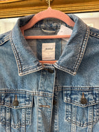 Denim jas maat M