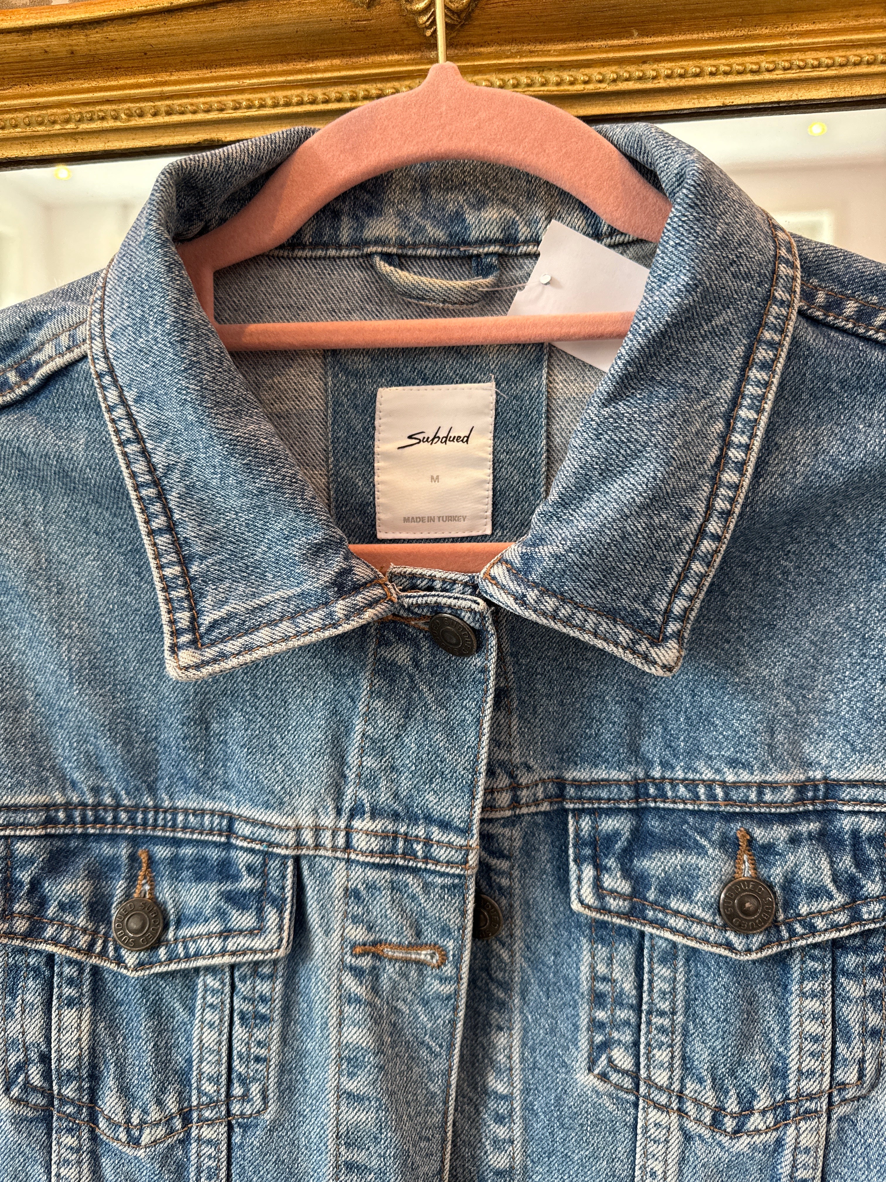 Denim jas maat M
