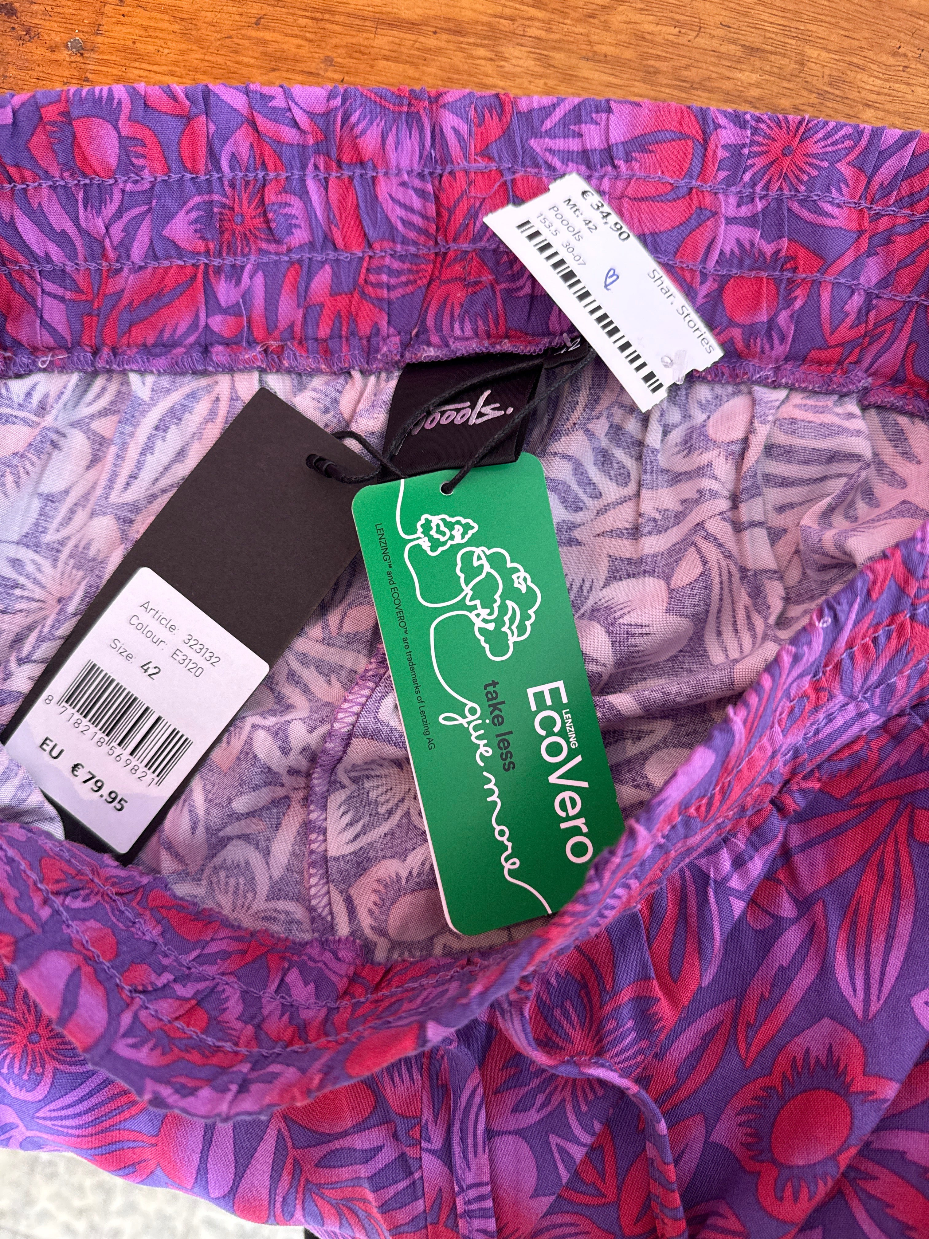 Poools broek maat XL
