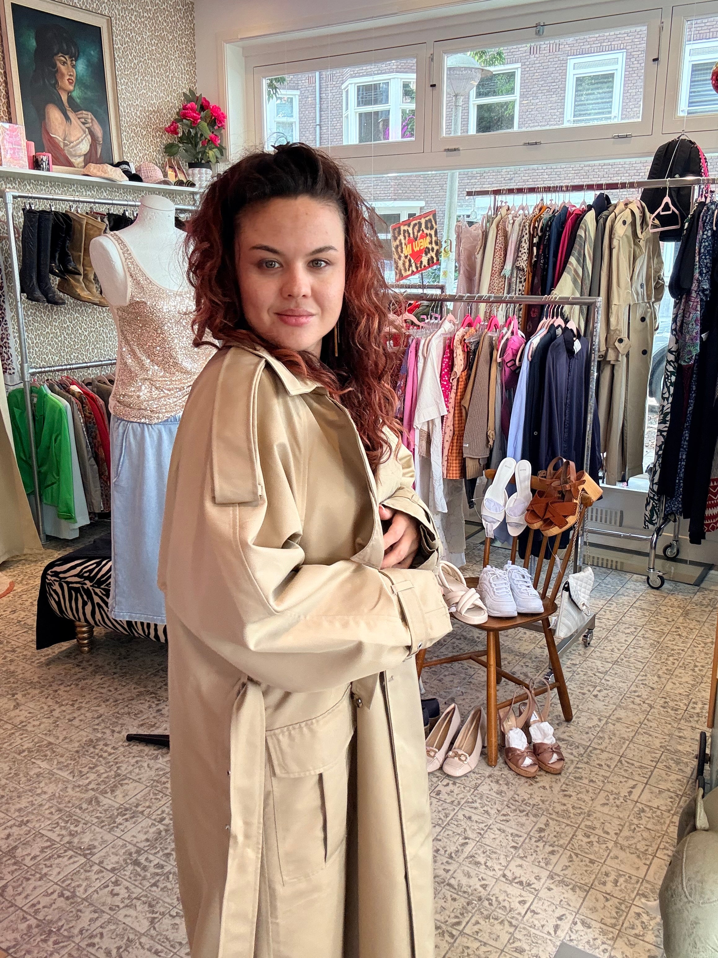 Shoeby trenchcoat / nieuw met prijskaartje / one size