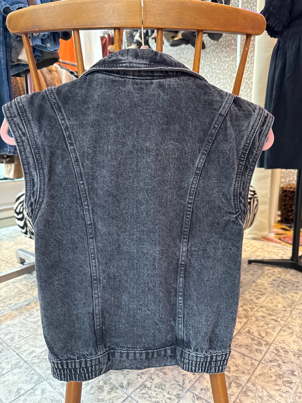 Denim gilet 8/9/10 jaar