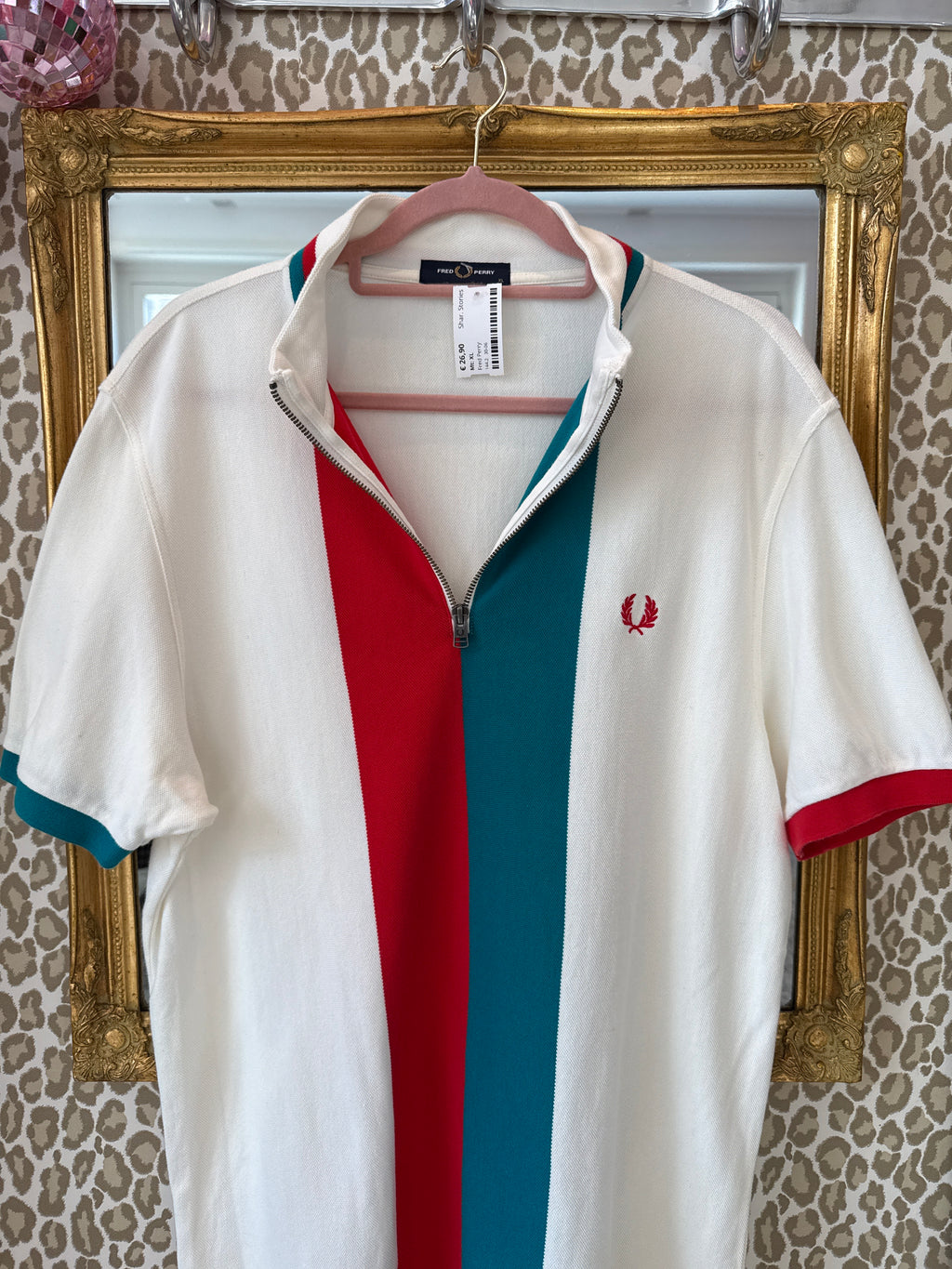 Fred Perry shirt maat XL