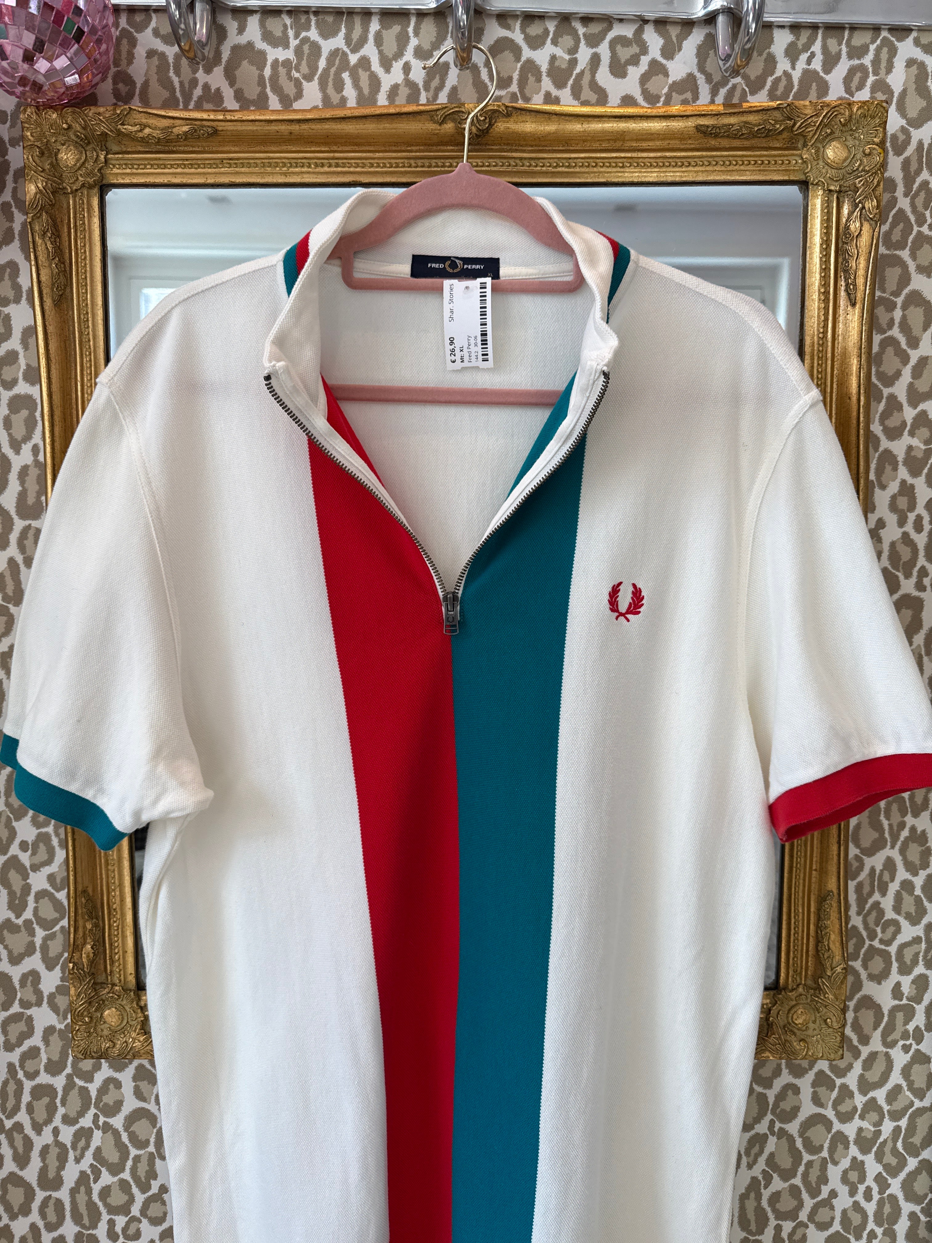 Fred Perry shirt maat XL