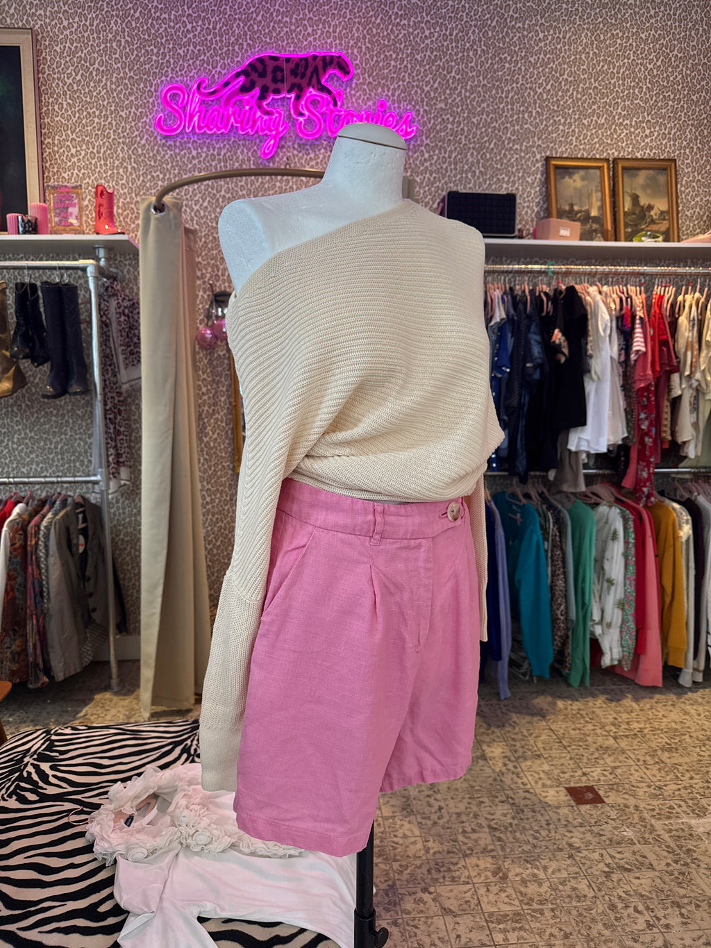 Reiss wollen trui / off shoulder / maat M