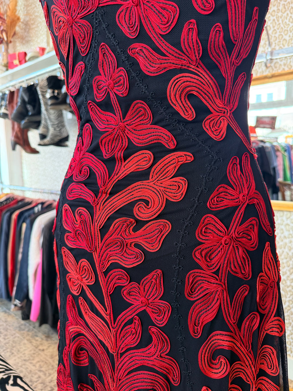 Vintage jurk maat M
