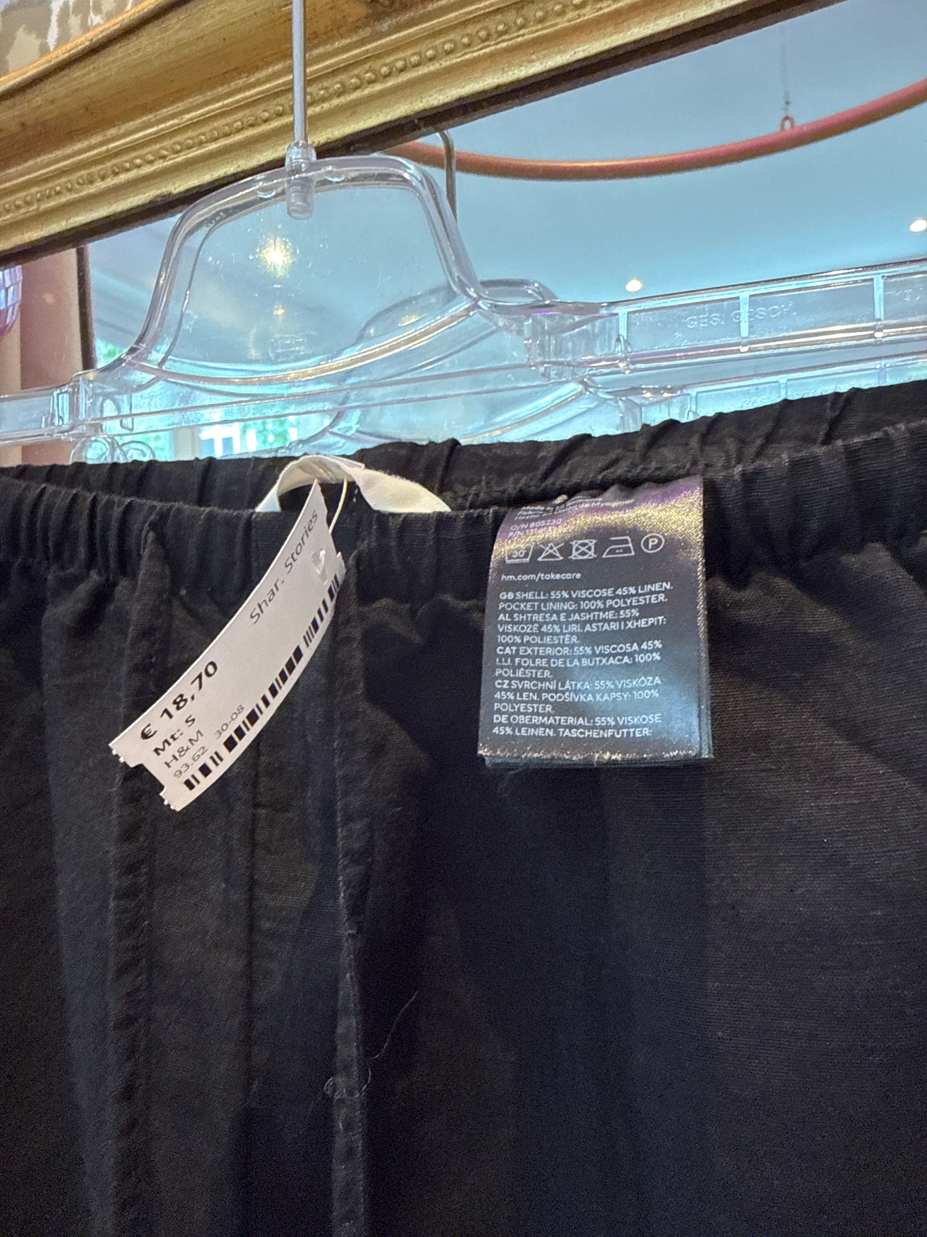 H&M kort broekje maat S