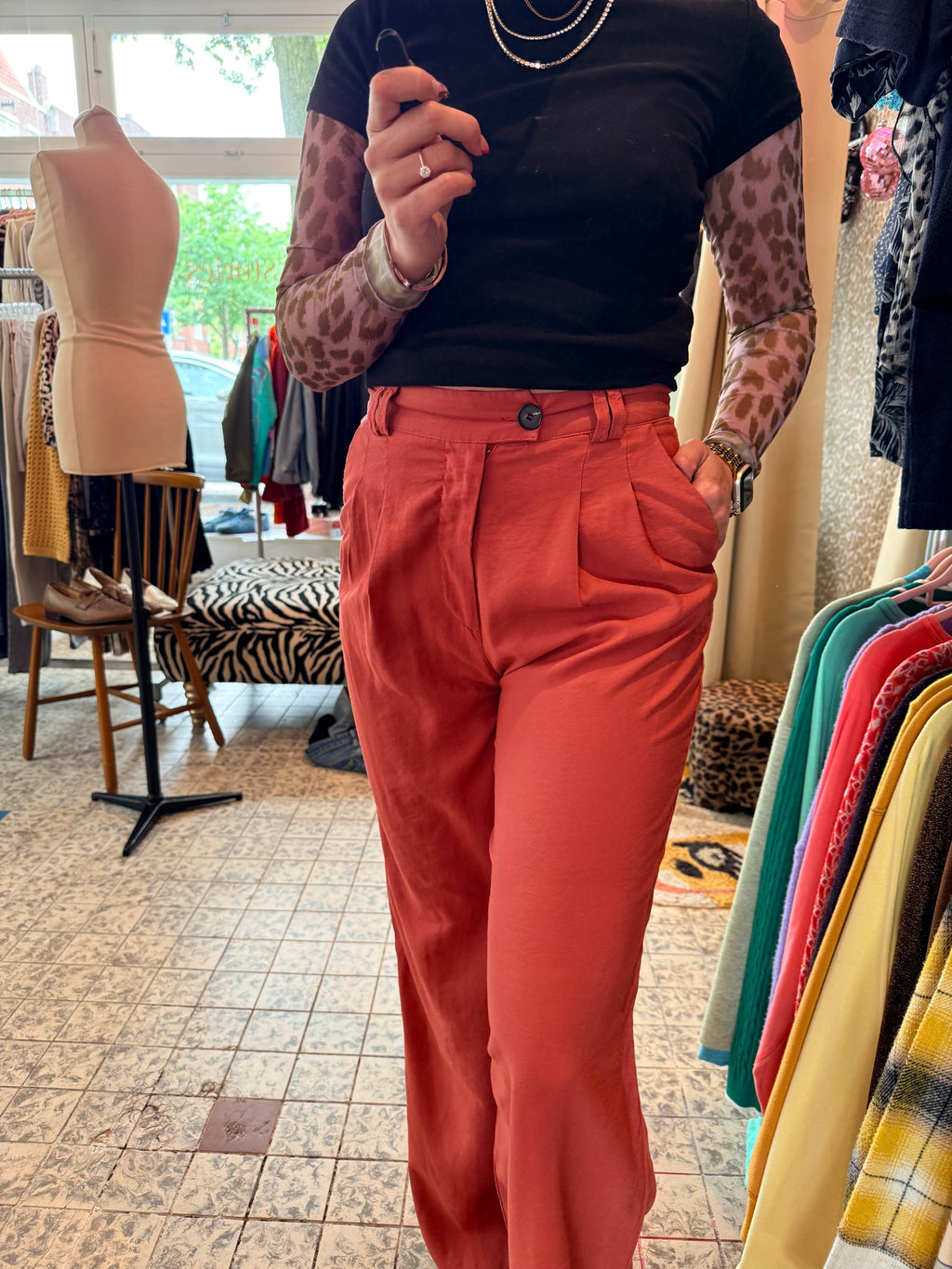 MANGO broek maat S