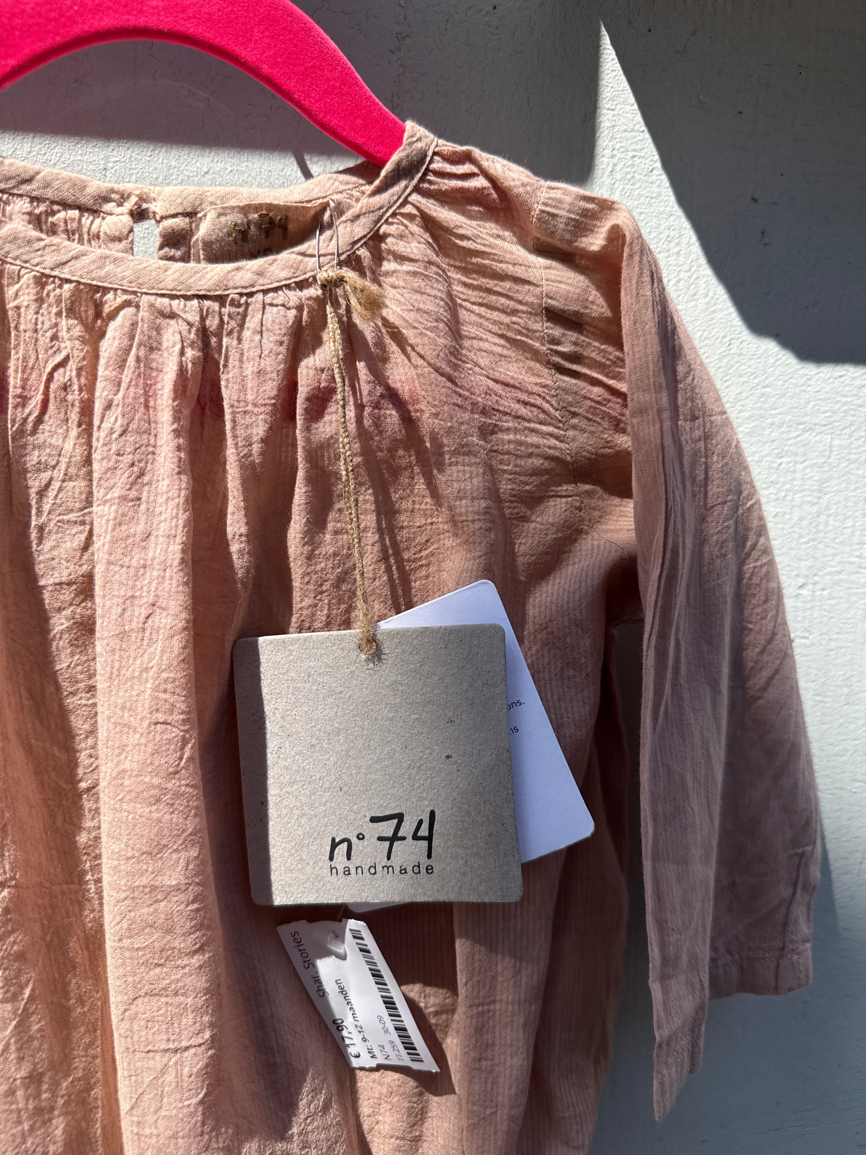 N74 Handmade 9-12 maanden 0-1 jaar (nieuw)
