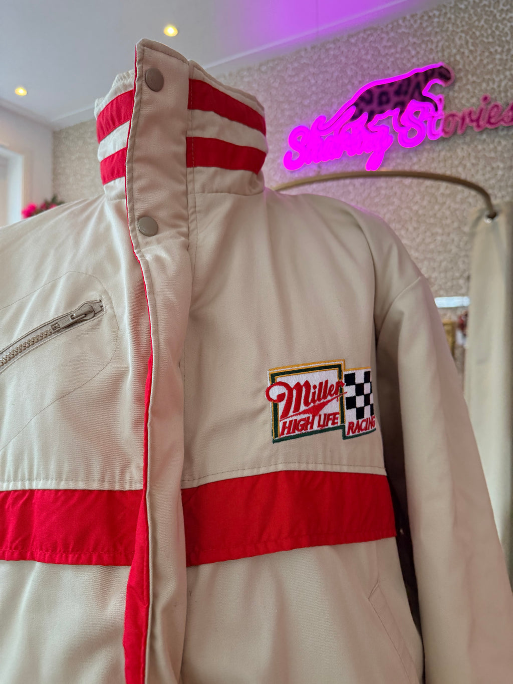 Vintage Race Jacket maat M
