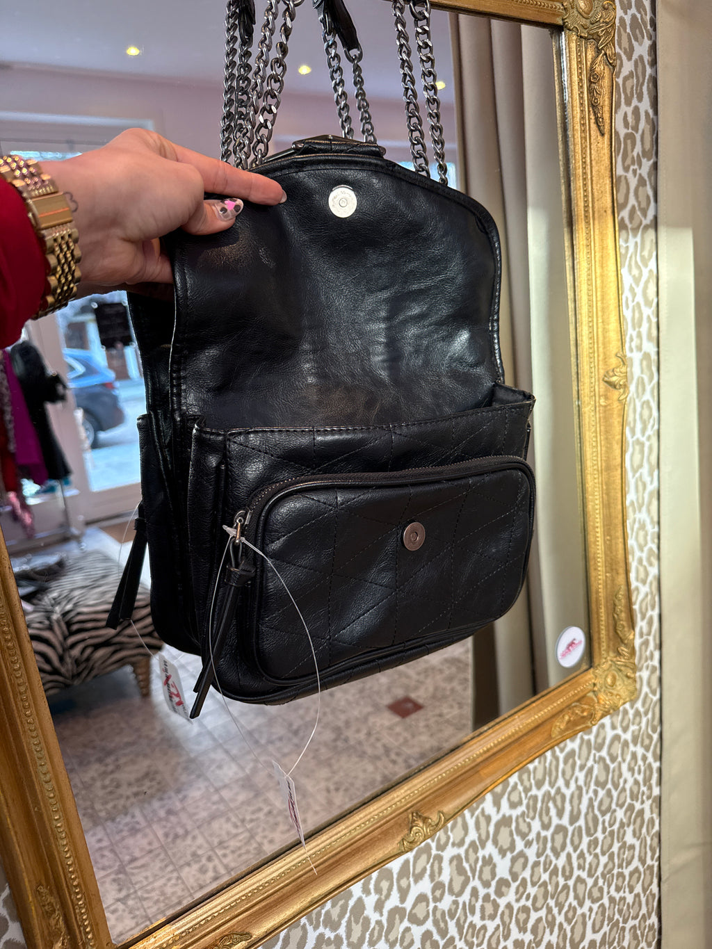 Faux leren tas