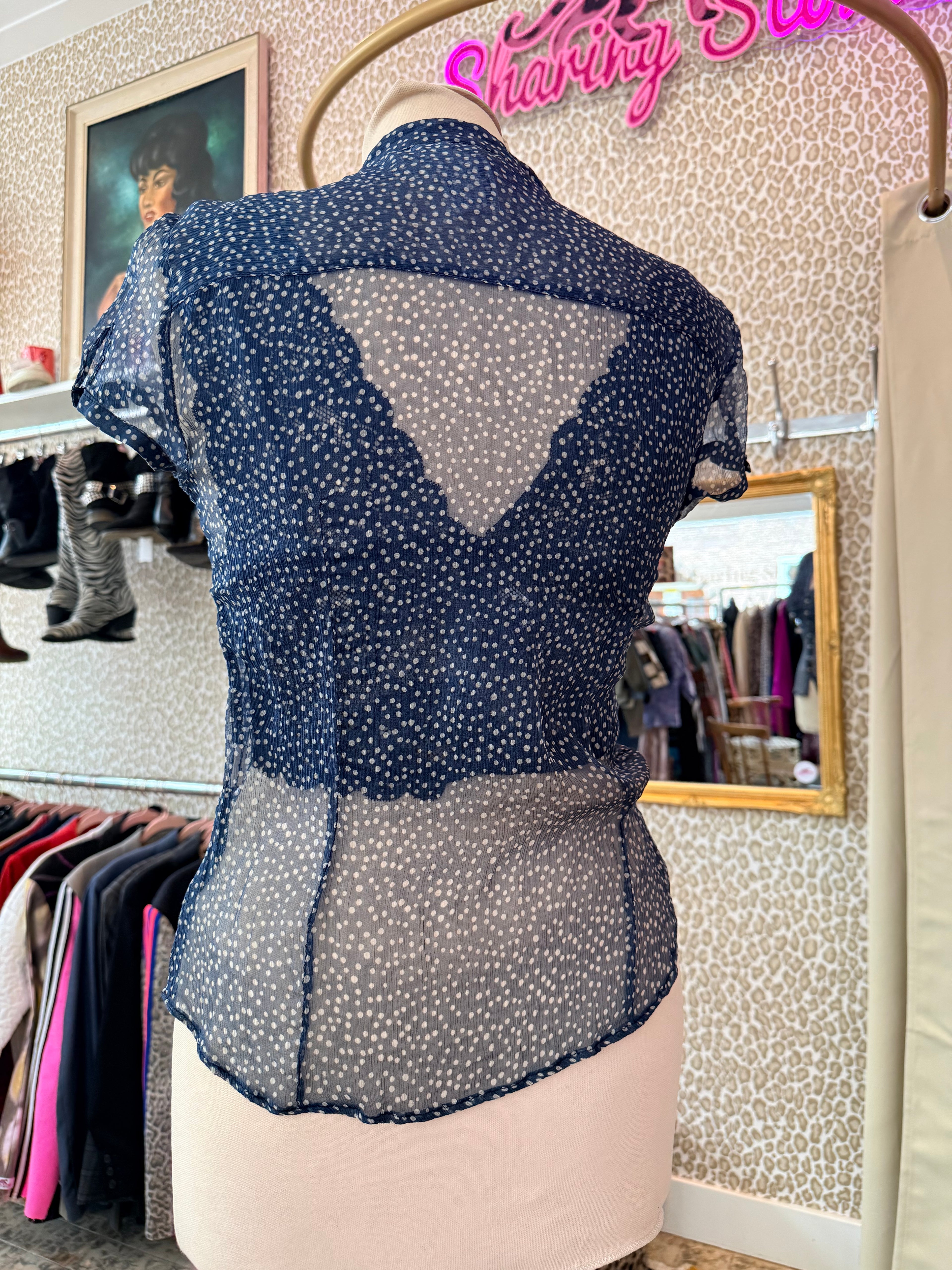 Vintage ZARA top maat M