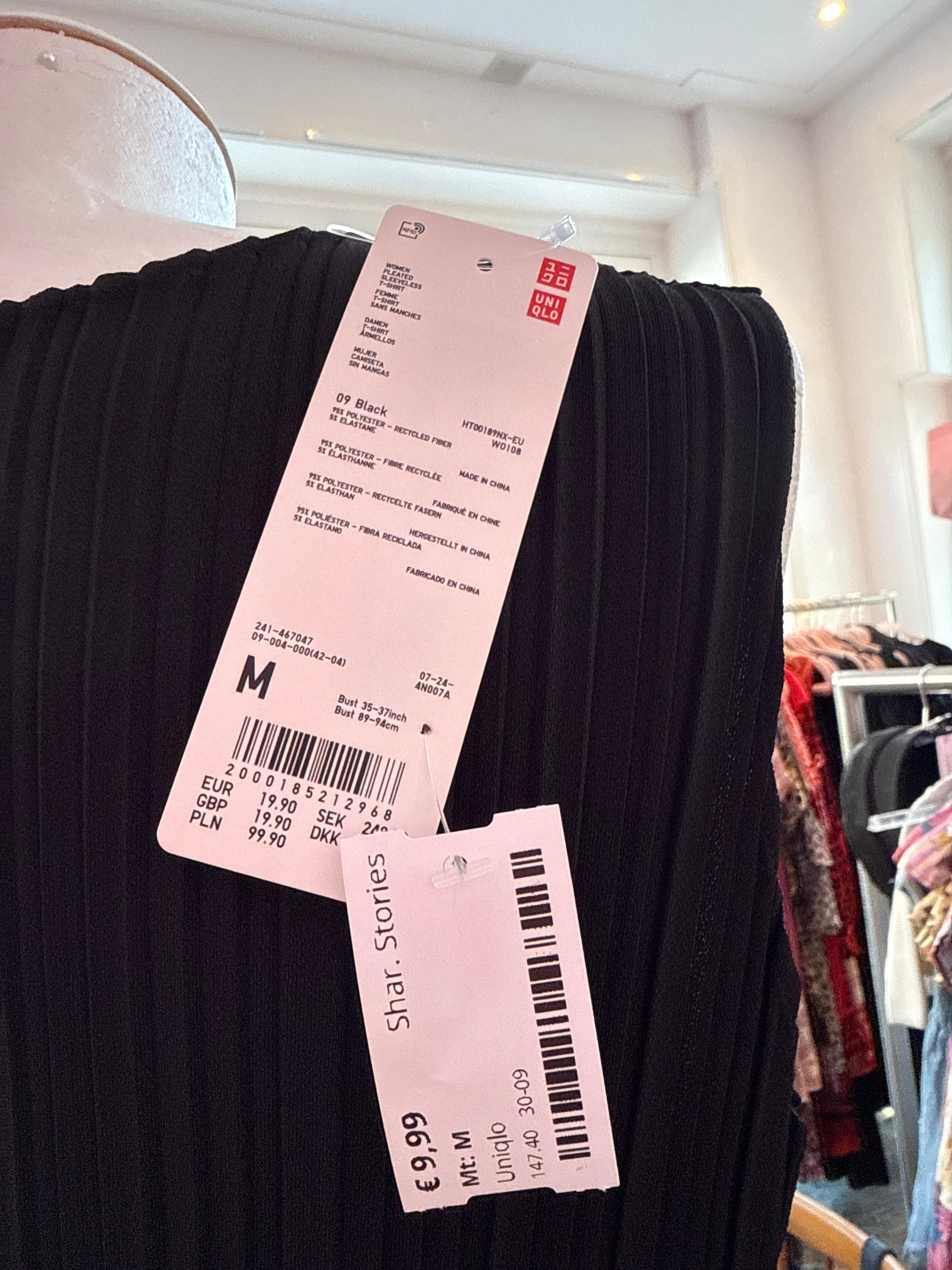 Uniqlo top (nieuw) maat M