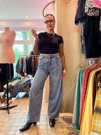 Baukjem jeans maat M