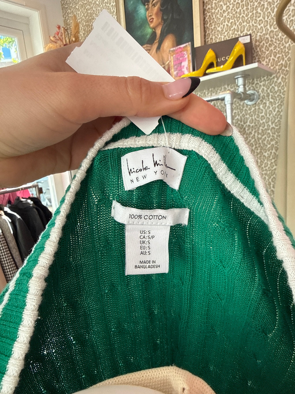 Nicole Miller vest maat S