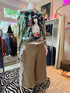 Upcycled shorts made by Sharon maat M/L