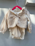 Your Wishes gilet + romper set 74 cm 0-2 jaar (nieuw)