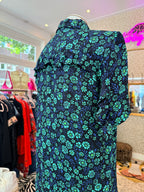 Baum und Pferdgarten blouse korte mouwen / franjes aan de mouwen en rug / maat S/M