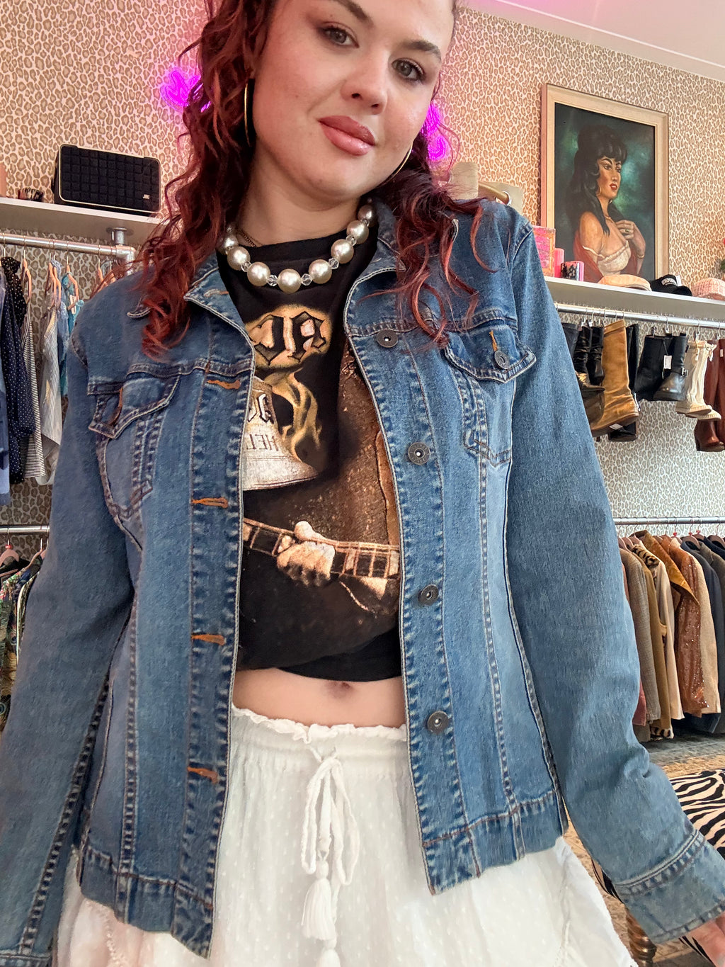 Denim jacket Vintage H&M maat 40 / L