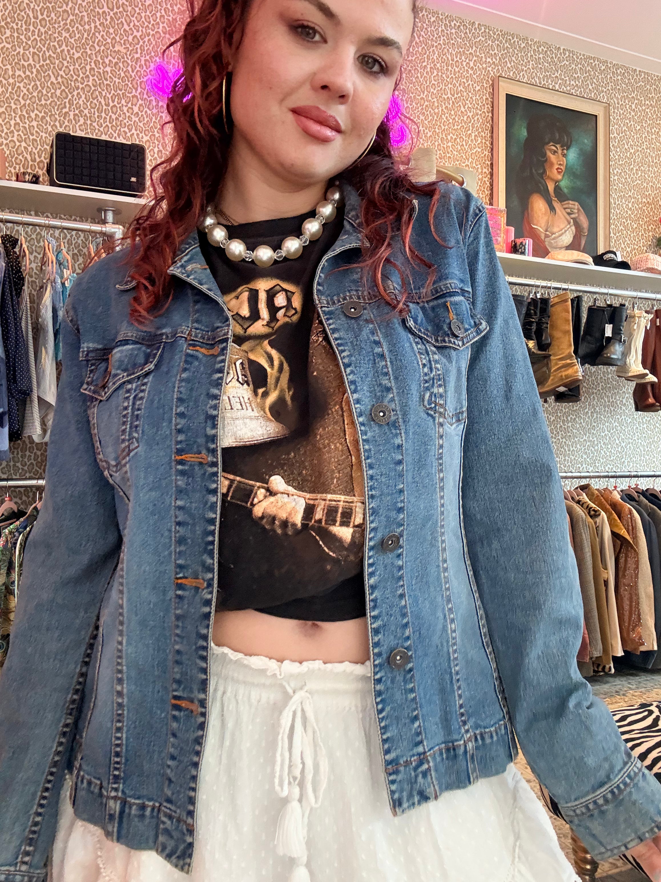 Denim jacket Vintage H&M maat 40 / L