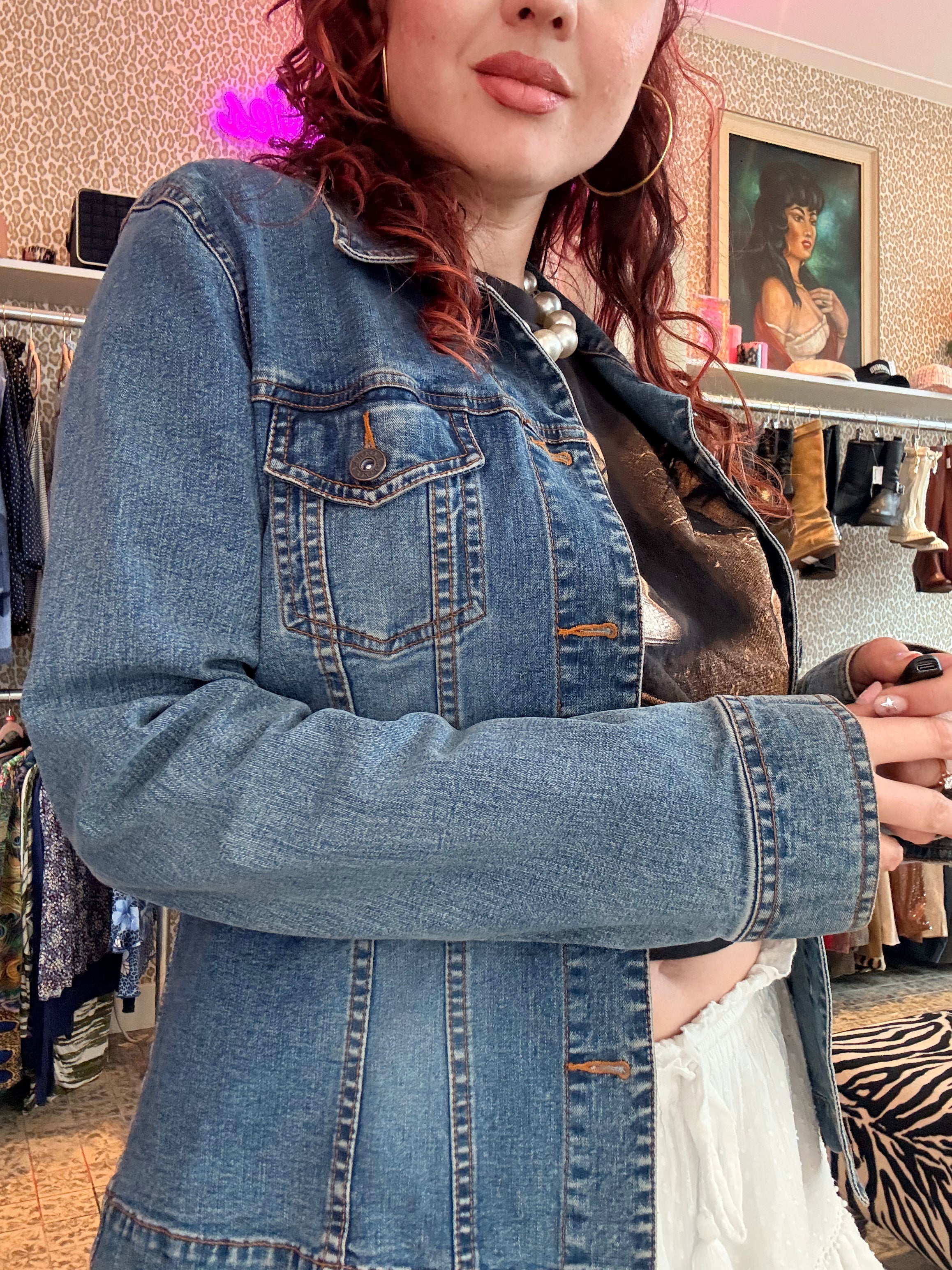 Denim jacket Vintage H&M maat 40 / L