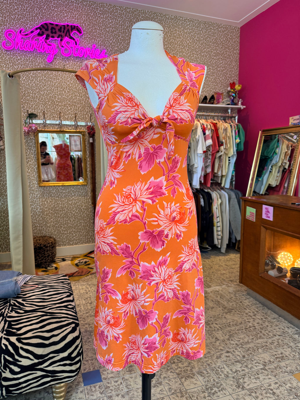 Vintage jurk maat S