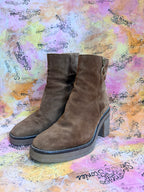 Suede laarzen maat 38