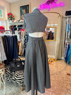 Jurk merkloos / upcycle vibe / maat S/XS