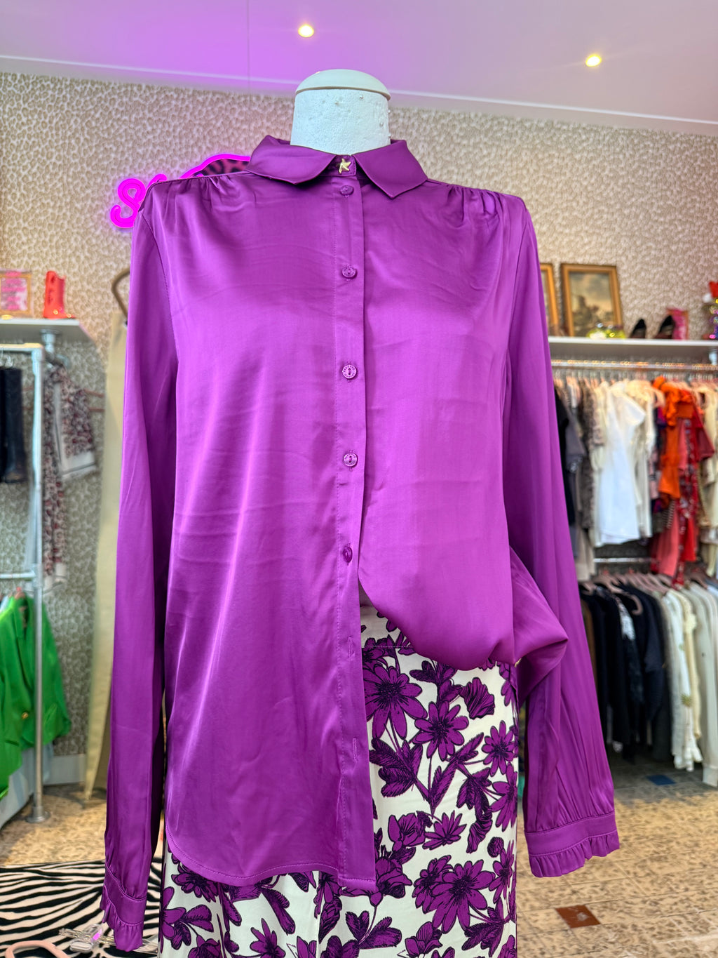 Fabinnen Chapot blouse maat 38 eu size M