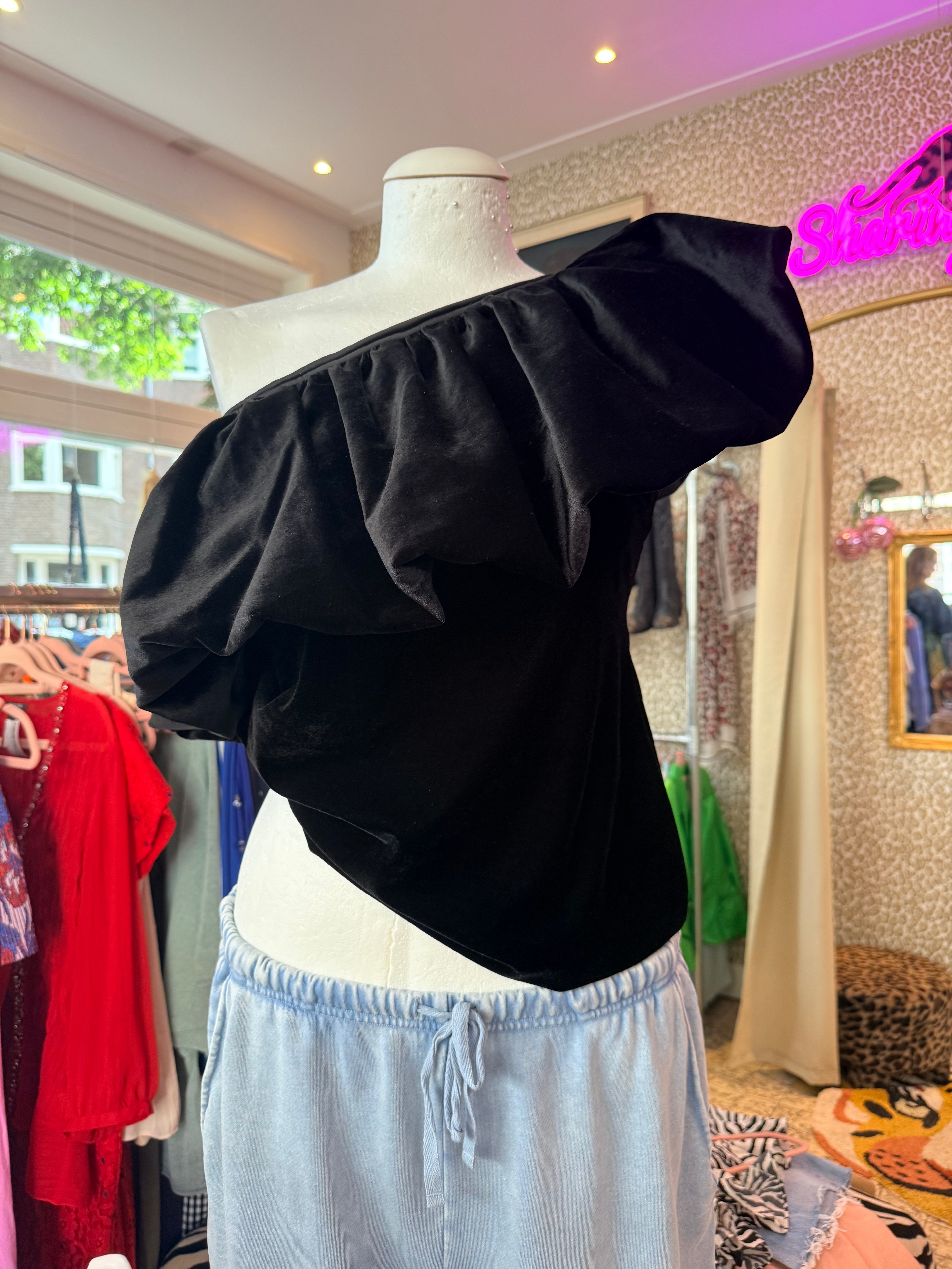 Upcycled shirt / maat S/M