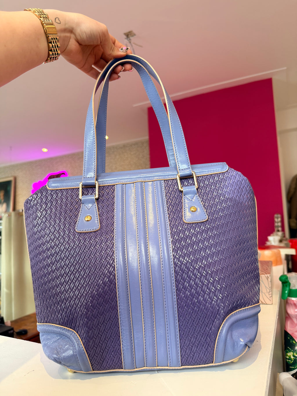 Christhelen B. leren tas