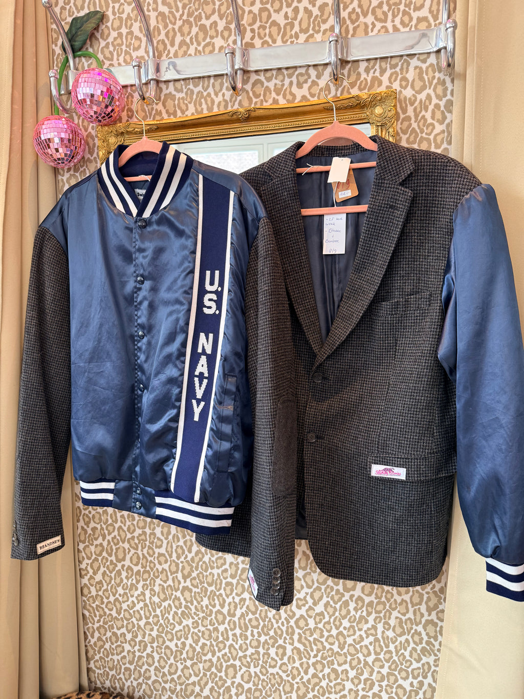 Upcycled blazer Brandnew x Sharing Stories maat L/XL