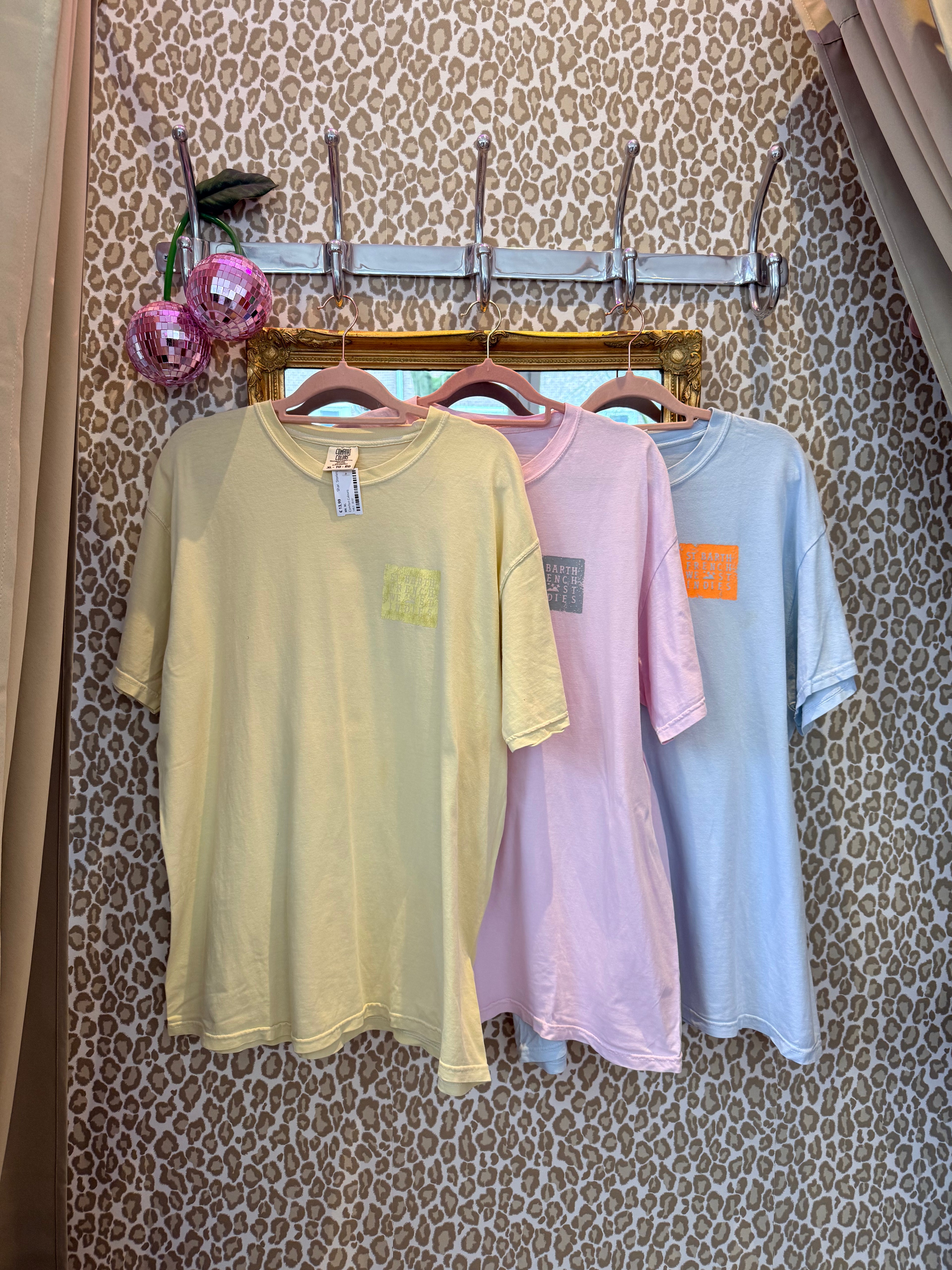 3 t-shirts van Comfort Colours maat XL