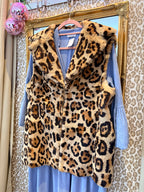 Gilet van konijnenbont one size