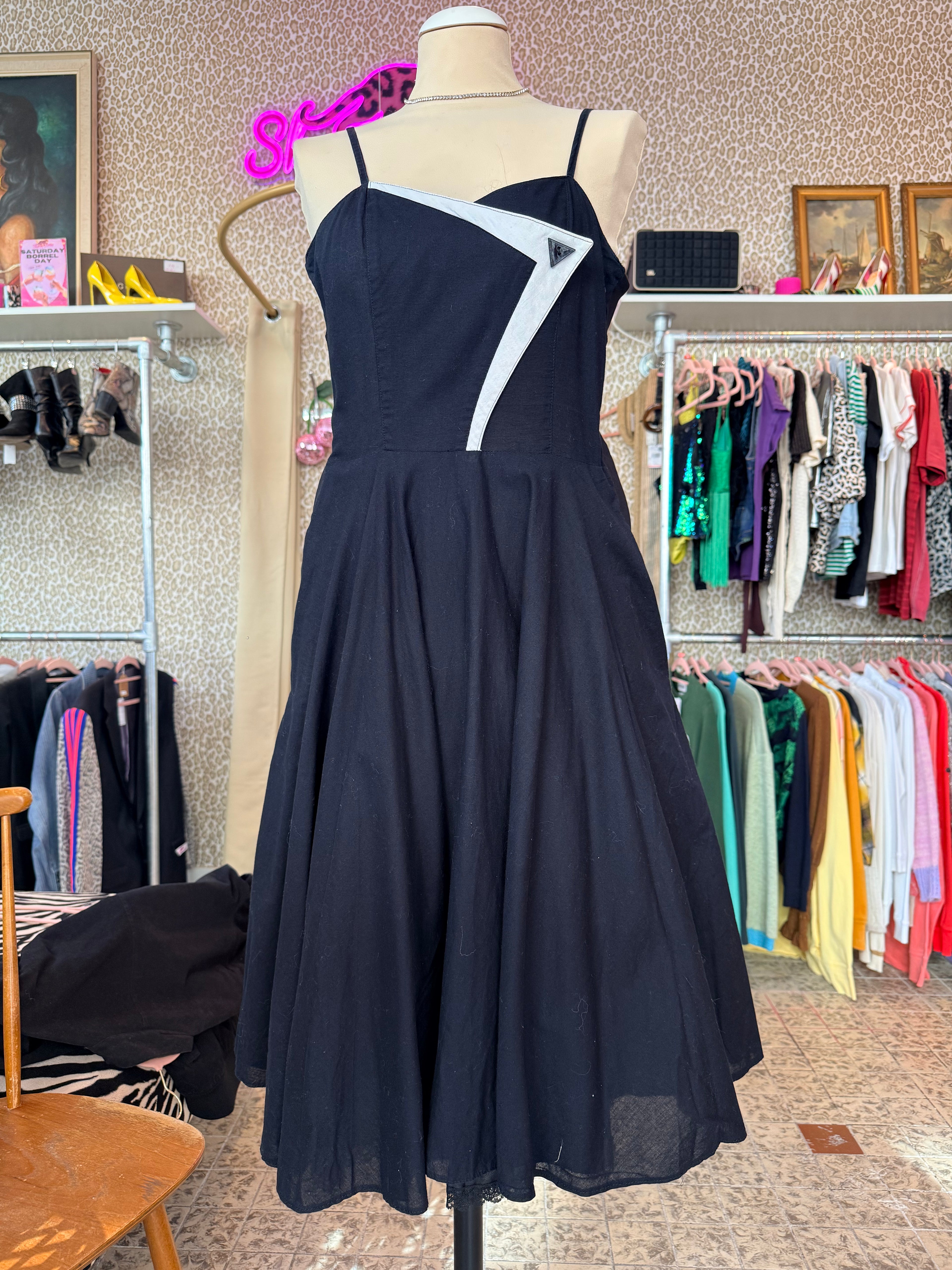Vintage jurk maat S