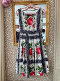 Vintage jurk maat S