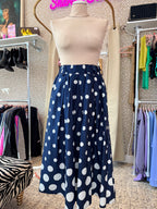 Katoenen vintage rok maat S/M