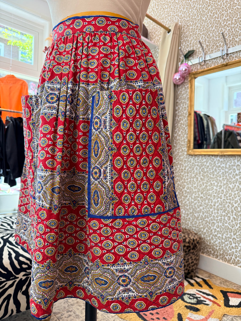 Vintage rok maat XS