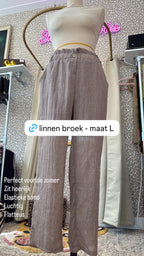 Le Jardin Du lin broek maat L
