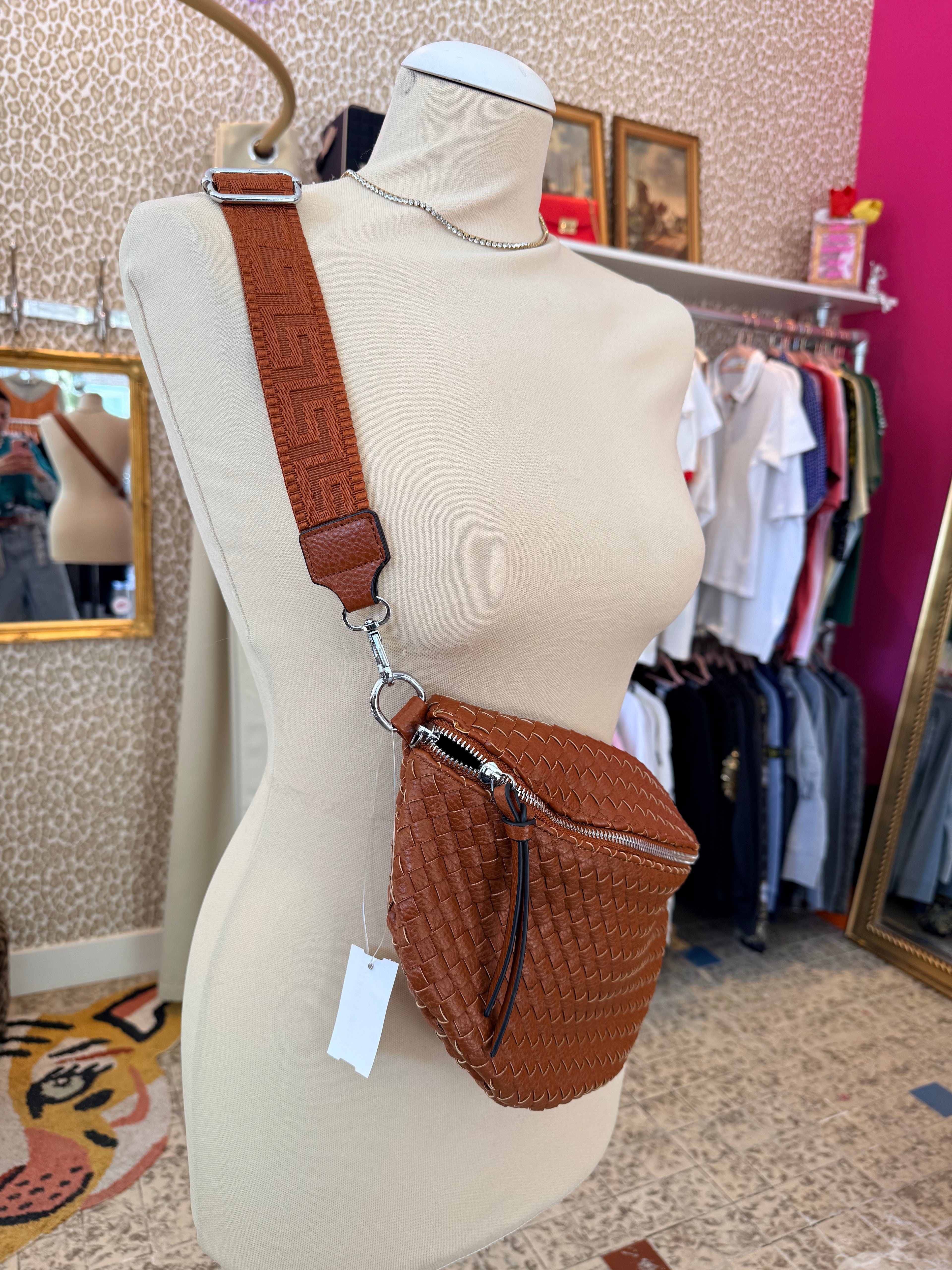 Verstelbare crossbody bag