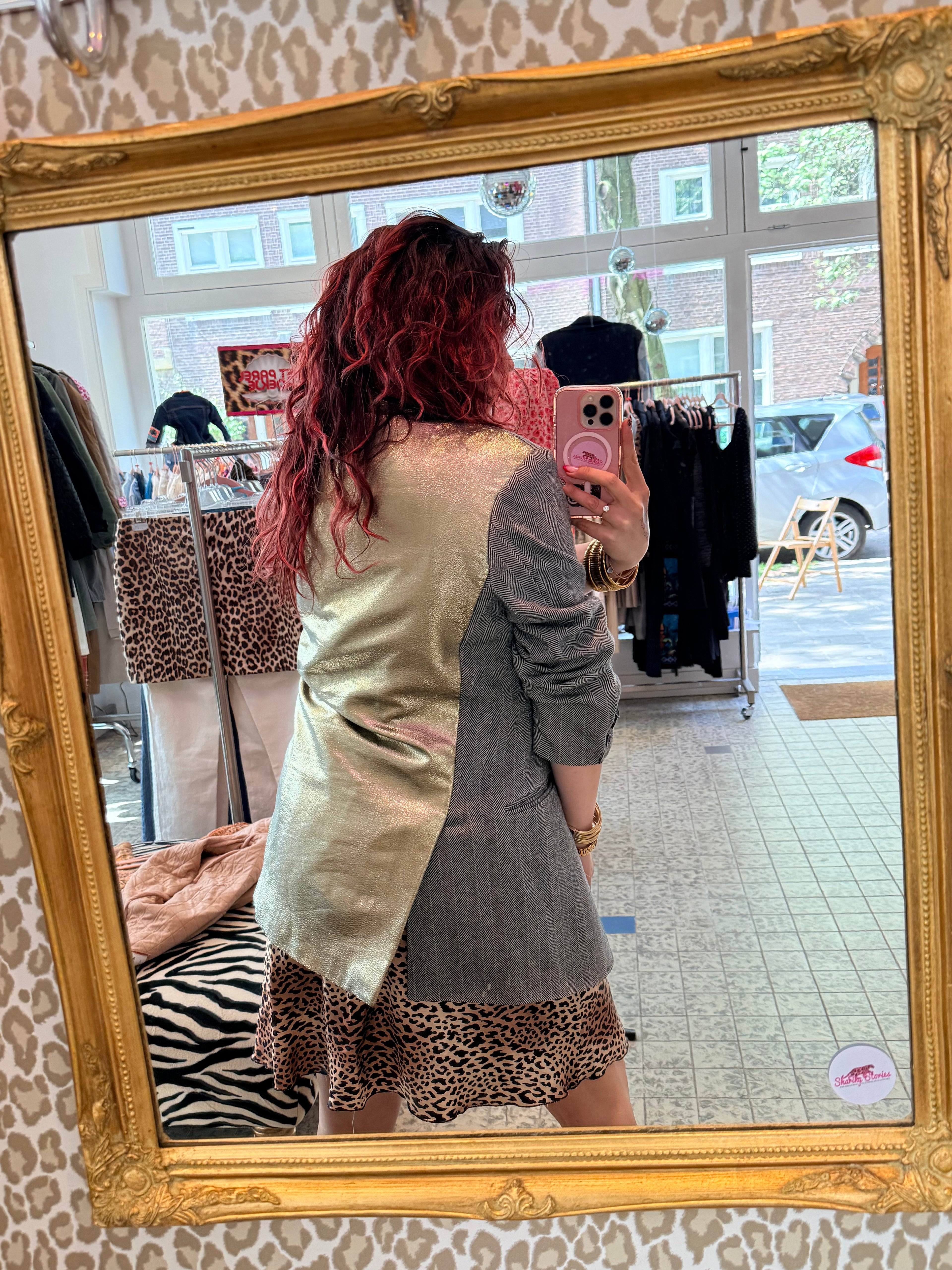 Blazer upcycle blazer maat S/M