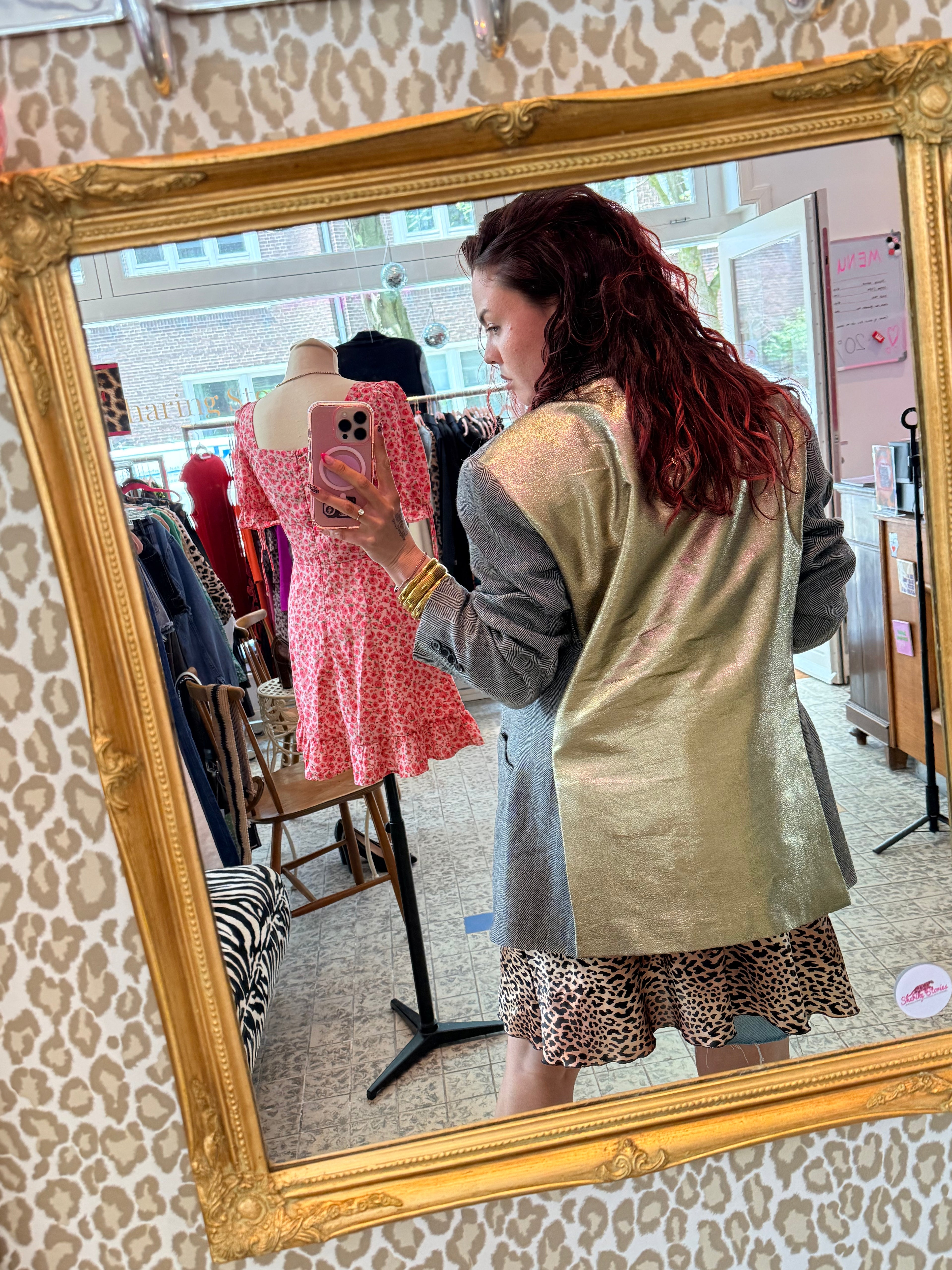 Blazer upcycle blazer maat S/M