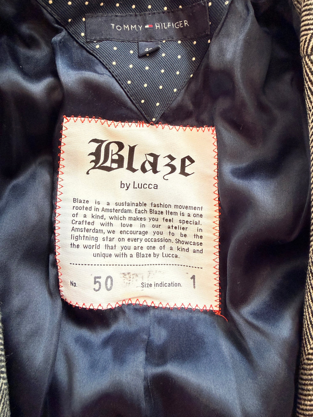 Blazer upcycle blazer maat S/M