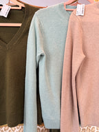 Uniqlo 100% kasjmier trui maat XS - set van 3