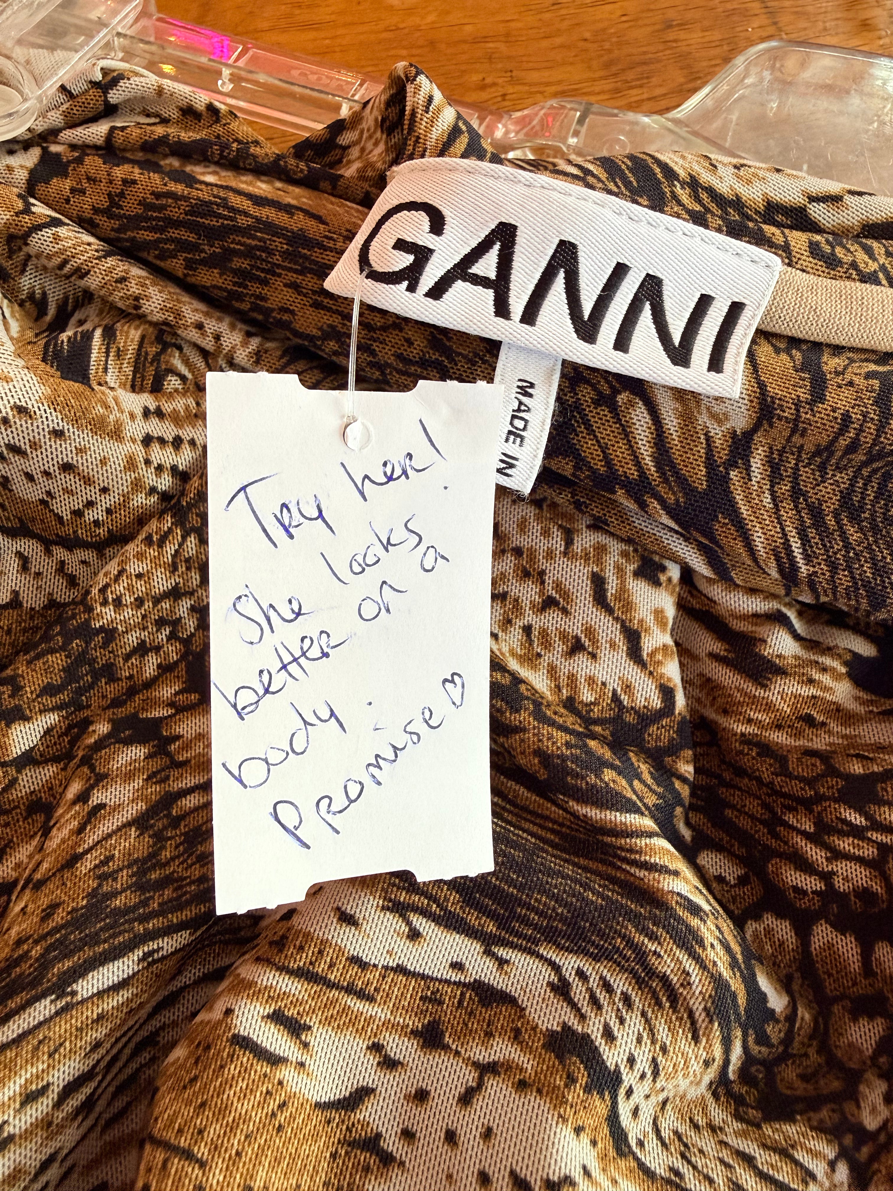 GANNI wikkelrok one size