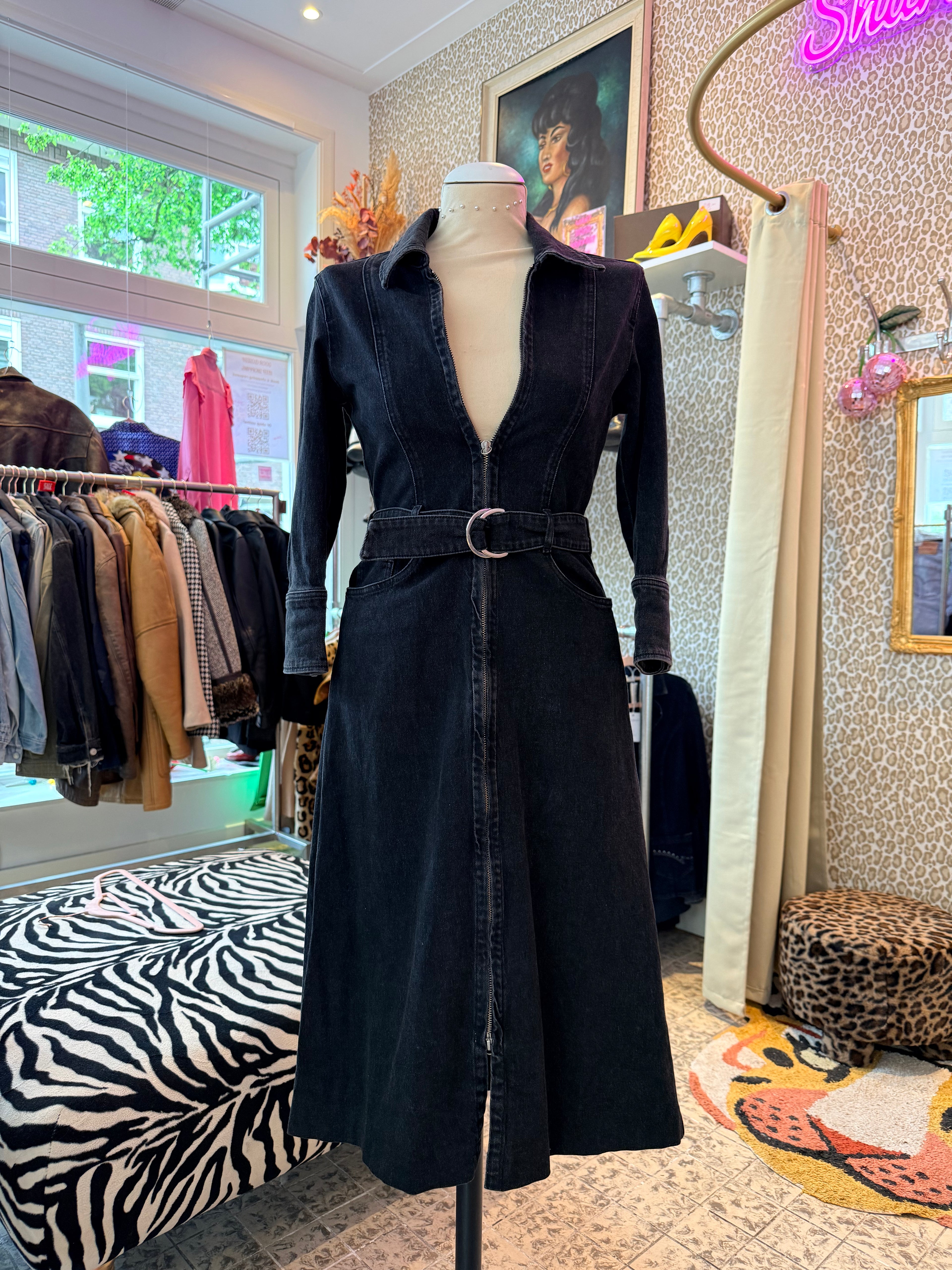 Vanillia Jeans jurk maat S
