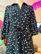 Polkadot jurk maat S