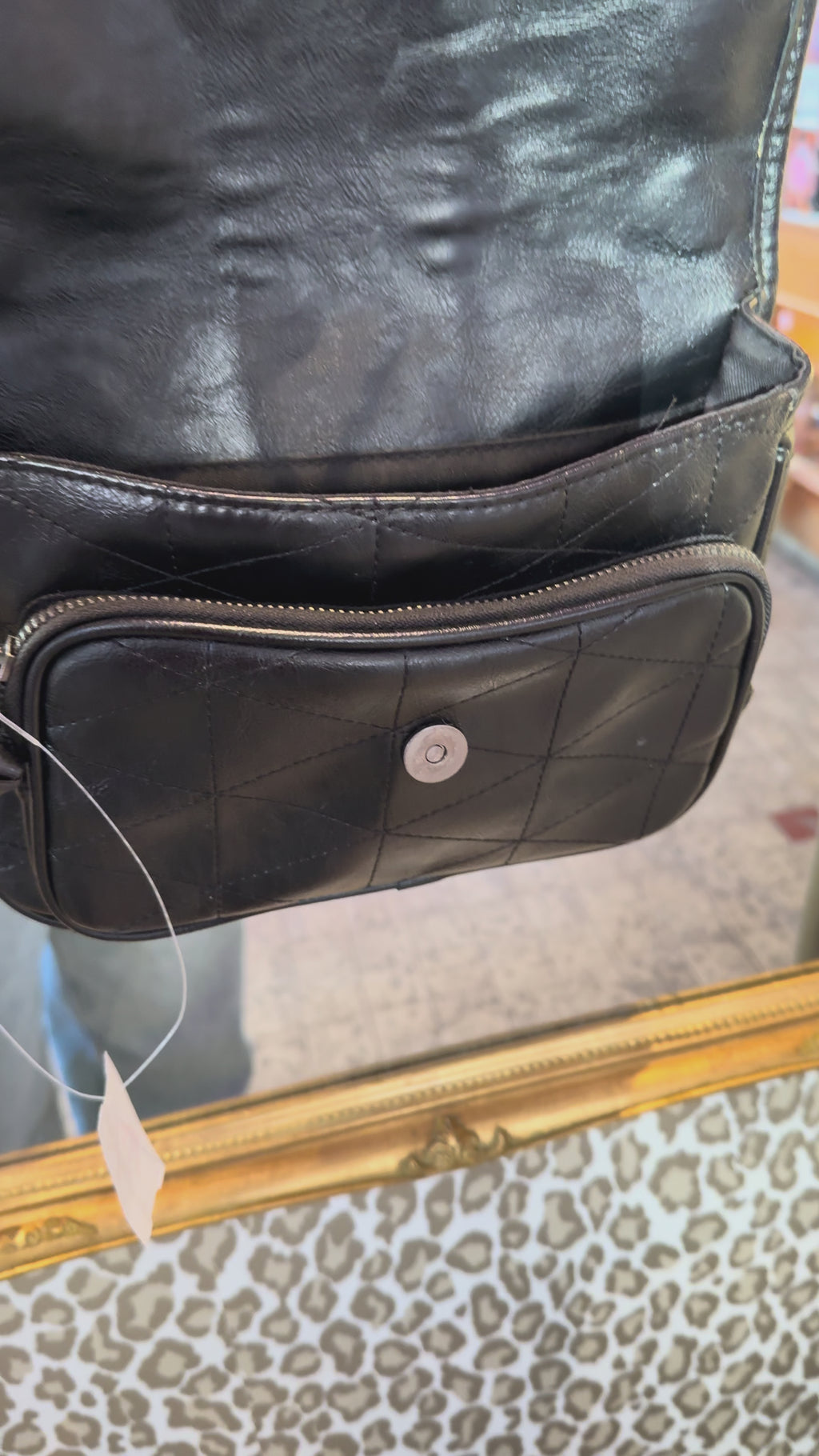 Faux leren tas
