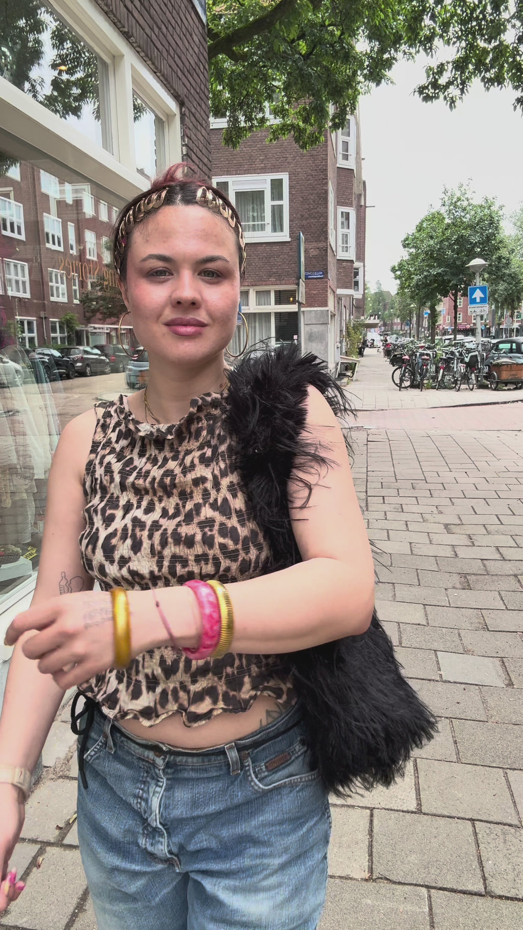 Furry tas (nieuw)